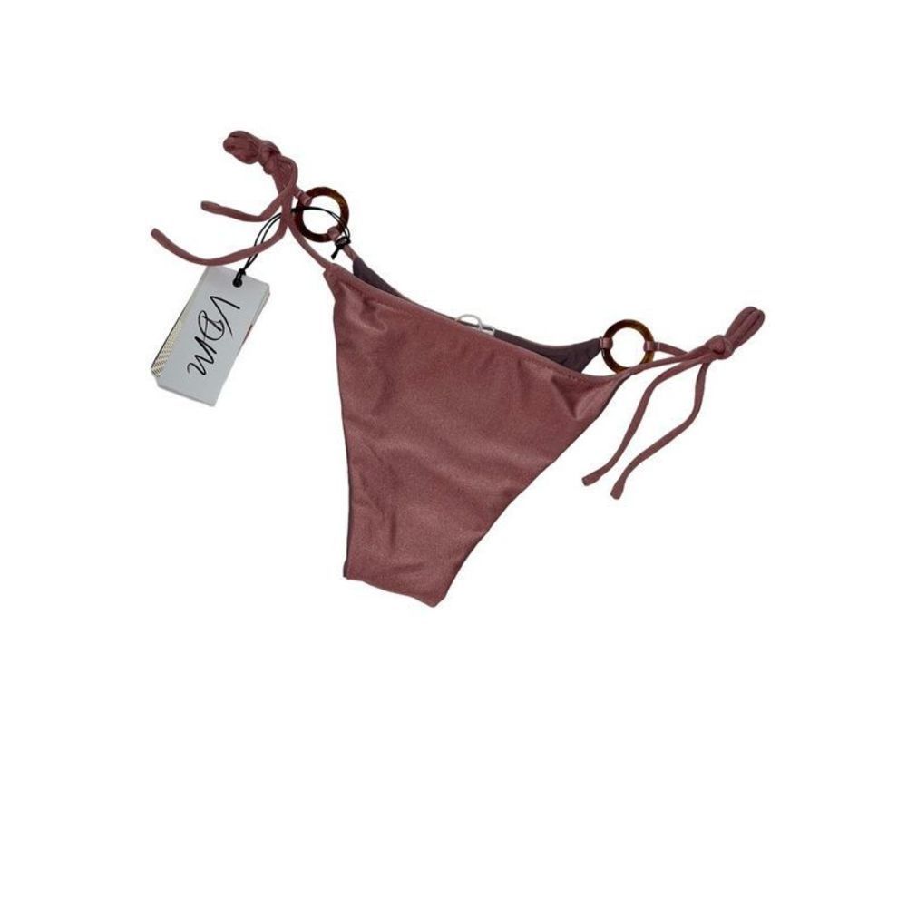 NWT VDM the Label reversible string bikini bottom M
